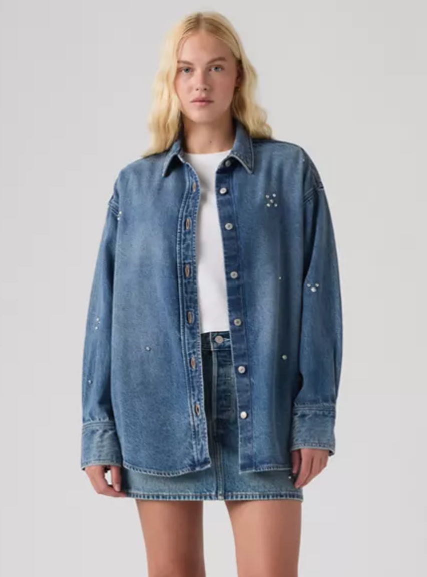 Levis W Shirt Jordan Denim Shirt - Trip On Drip Shirt