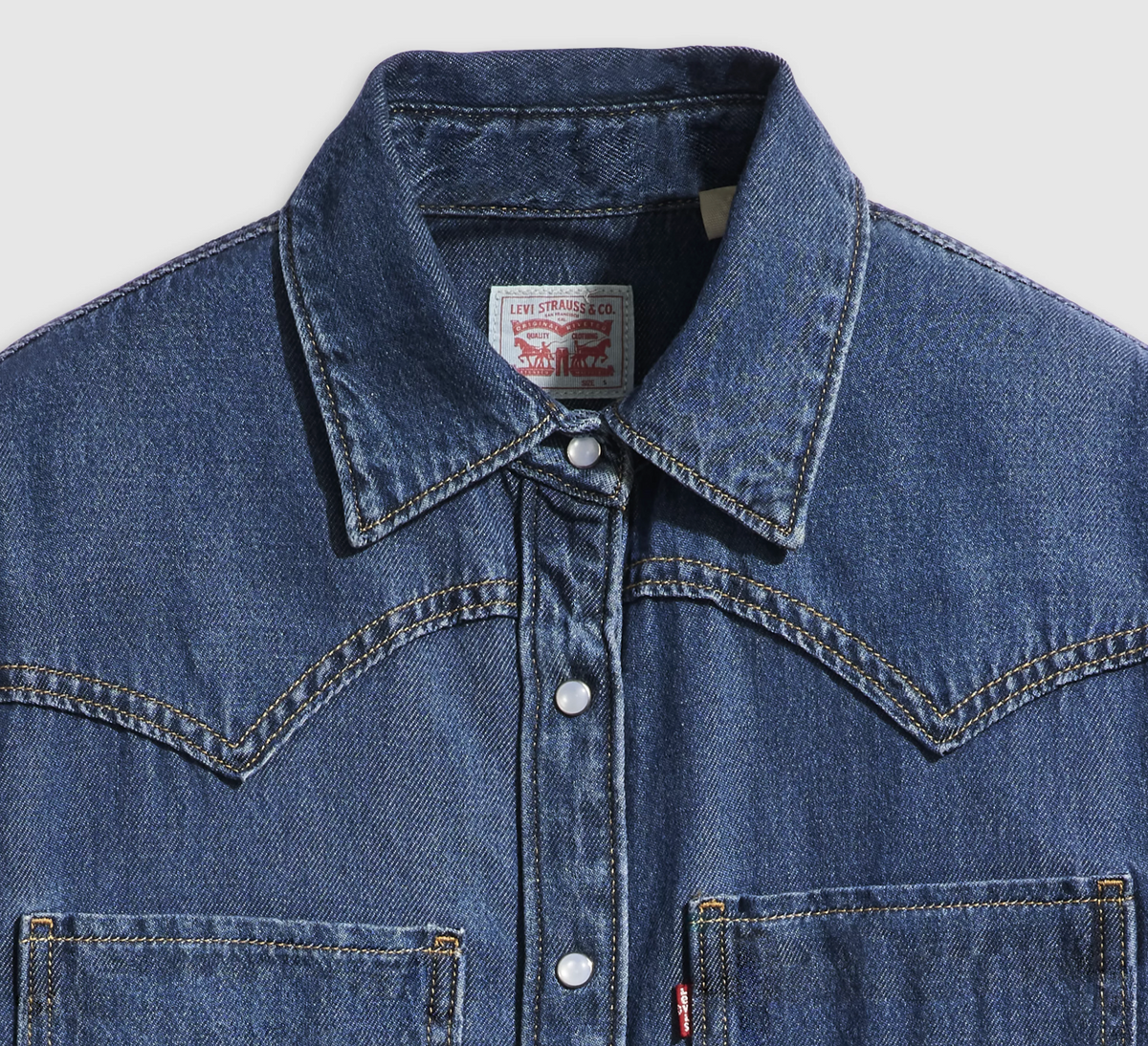 Levis W Shirt Teodora Western Shirt - Air Space 5