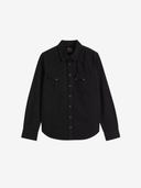 Levis W Shirts Heritage Denim Button Down Shirt - Basic Night Western