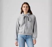 Levis W Sweatshirt Vintage Tied Up Hoodie - Silver Heather Grey