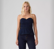 Levis W Top Dark Wash / XS Sweetheart Bustier - Big Brag Bustier