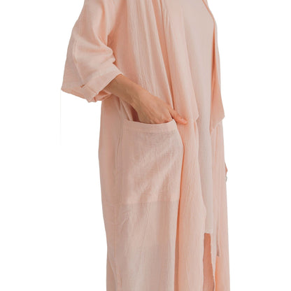 Loomist Dresses Sile Kimono Dress, Blush
