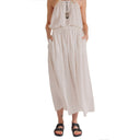 Loomist Skirts Sile Long Skirt, Off White