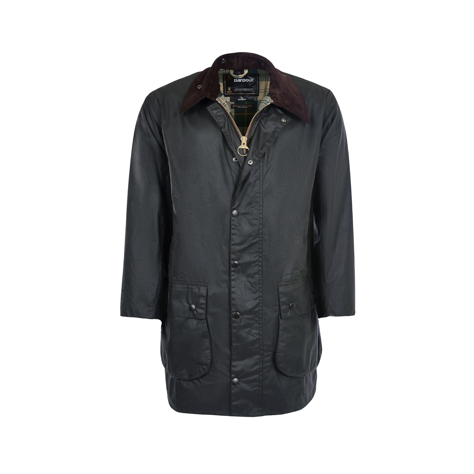 Men's Border Wax Jacket, Sage/Dark Green – Westerlind
