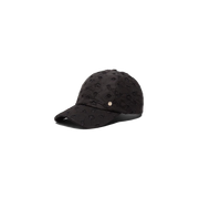 Mackintosh Baseball Cap Black Embroidered Stormie Baseball Cap