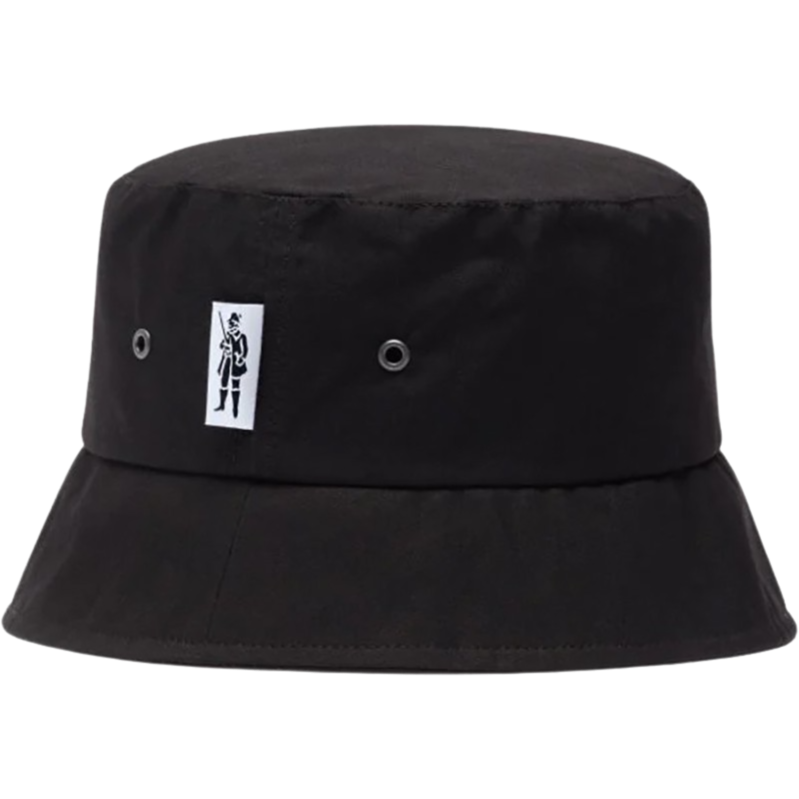 Mackintosh Bucket Hat Pelting Bucket Hat, Black