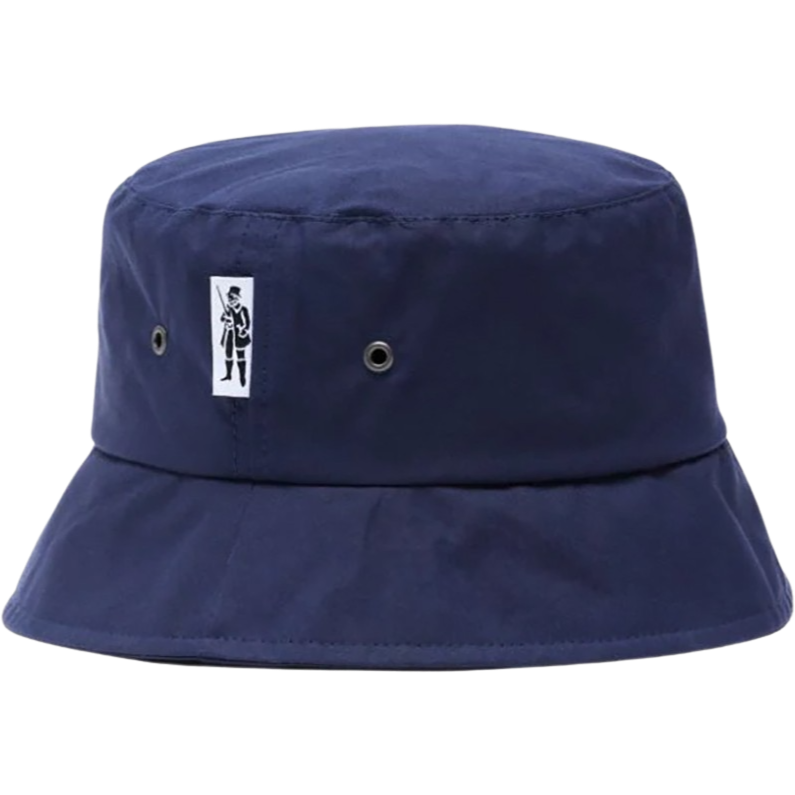 Mackintosh Bucket Hat Pelting Bucket Hat, Navy