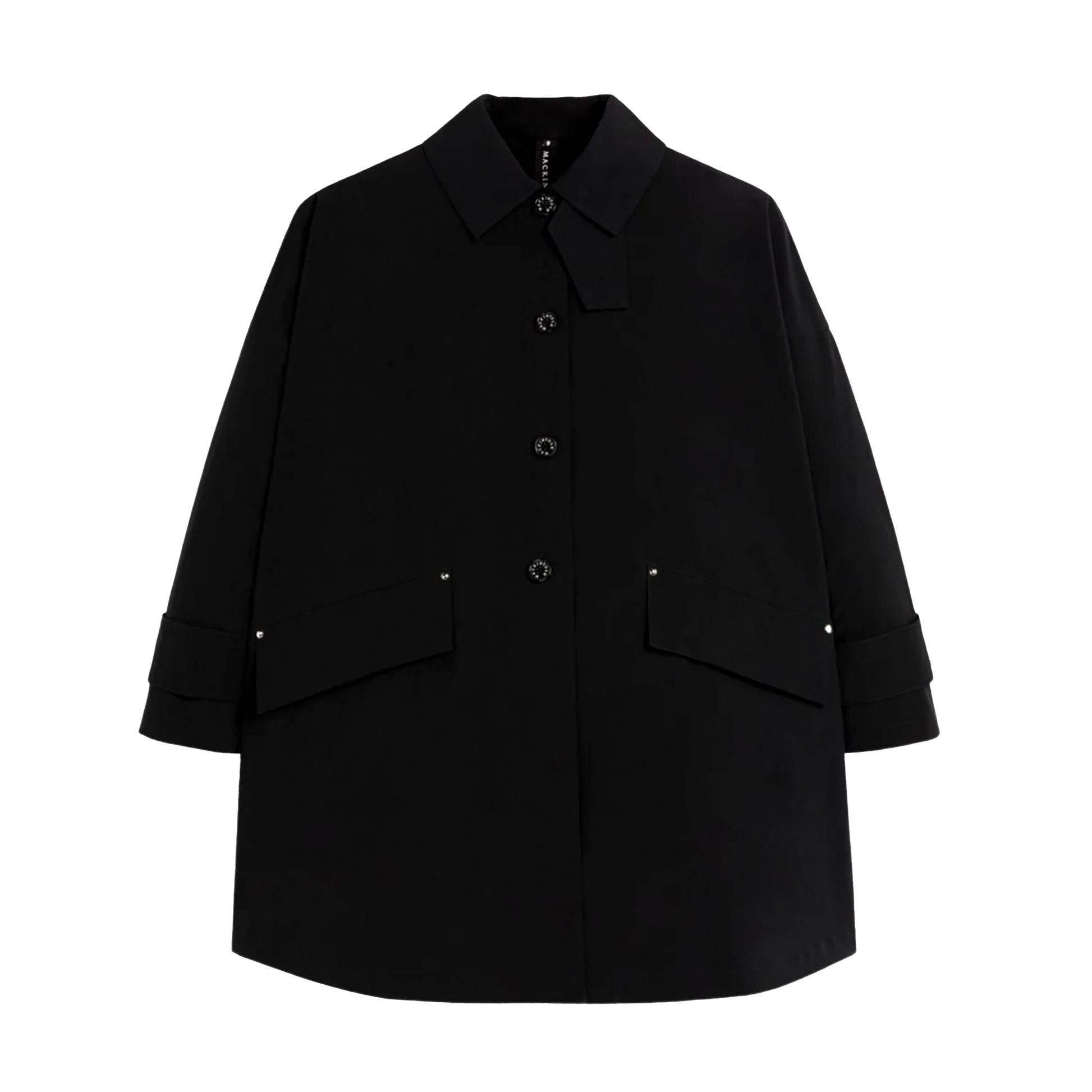 Mackintosh W Rain Jacket Black / 6 W Humbie Nylon
