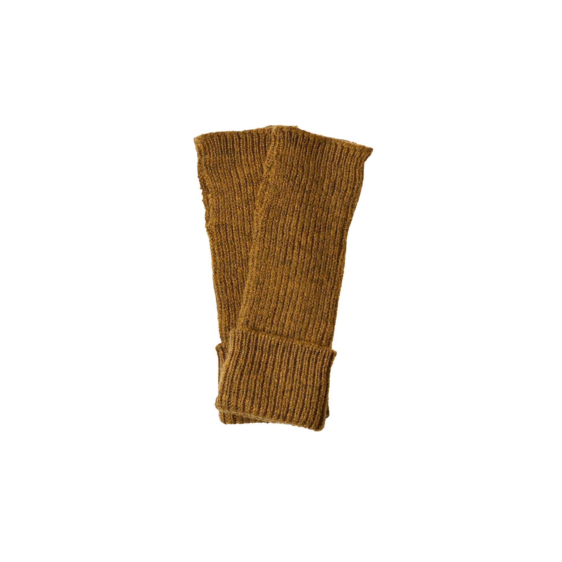 Margaret Howell Gloves Mustard Turn Back Hand Warmer