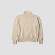 Margaret Howell M Sweater Light Natural / S M's T Shape Roll Neck