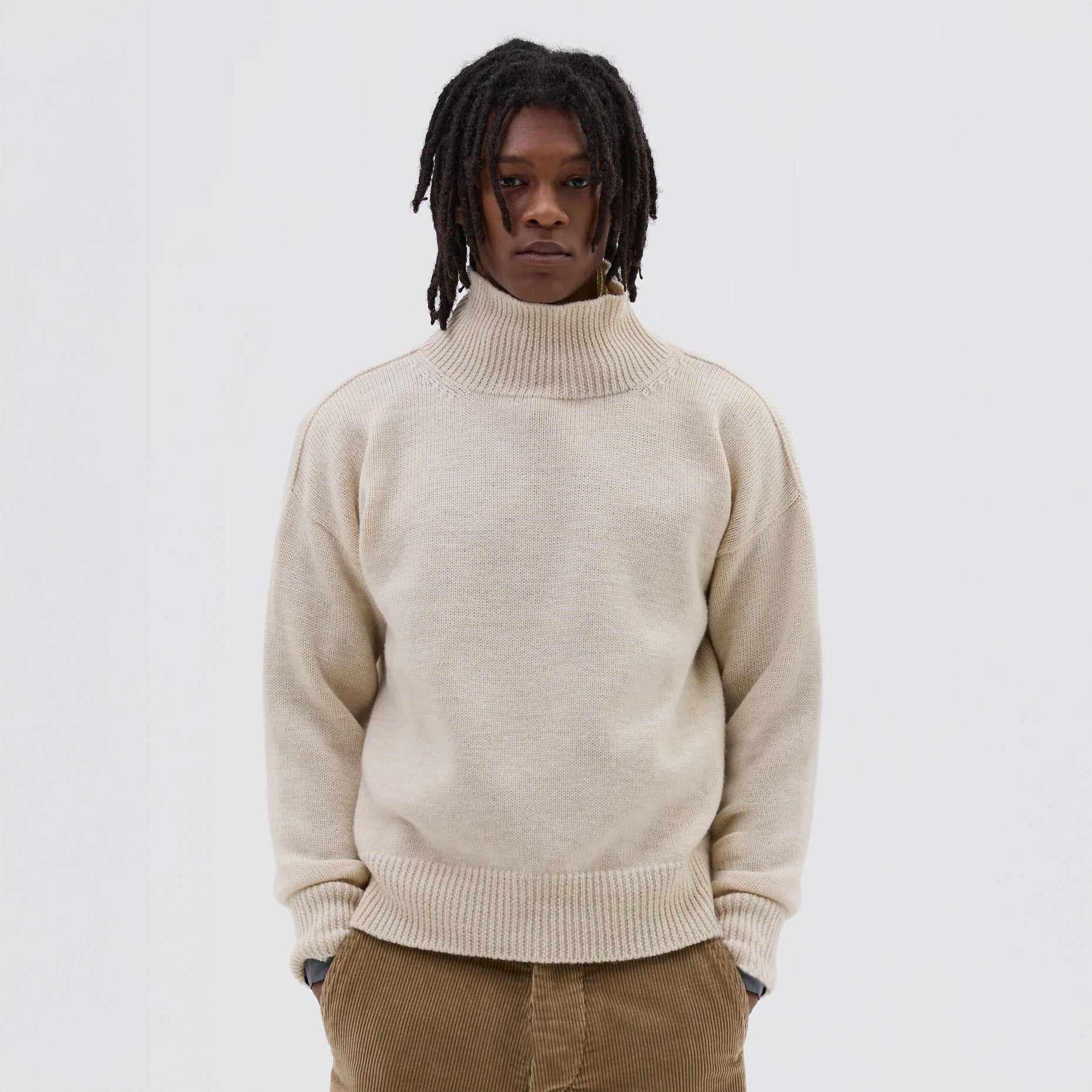 Margaret Howell M Sweater M's T Shape Roll Neck