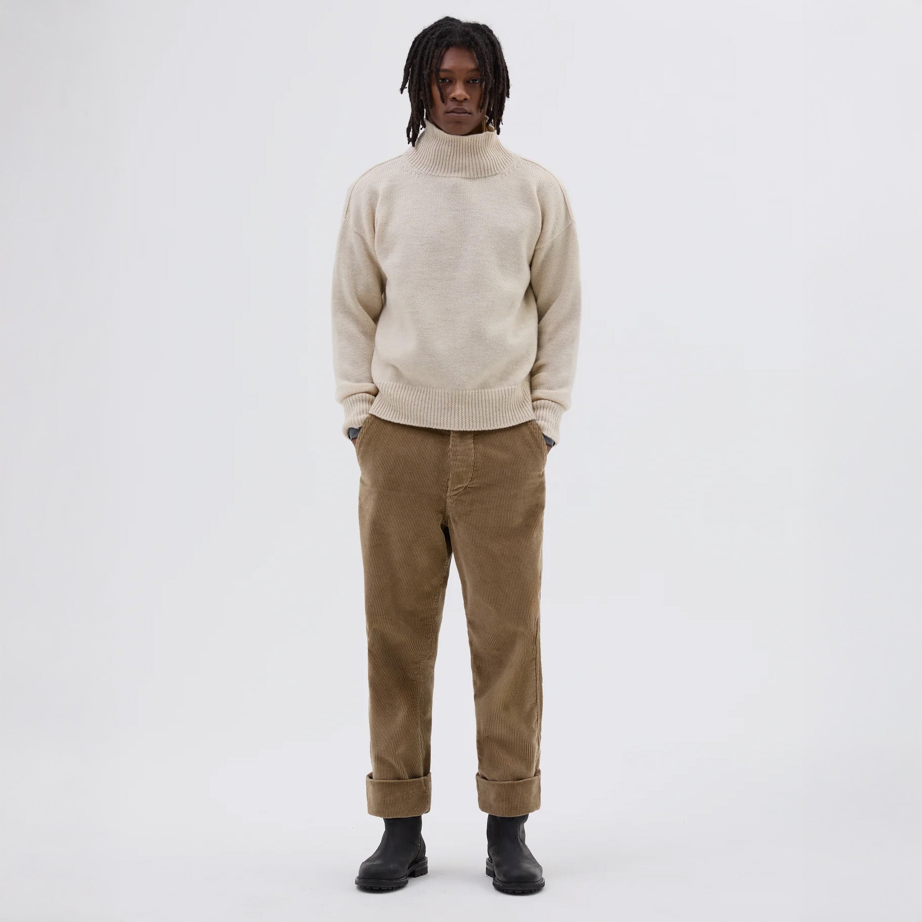 Margaret Howell M Sweater M's T Shape Roll Neck