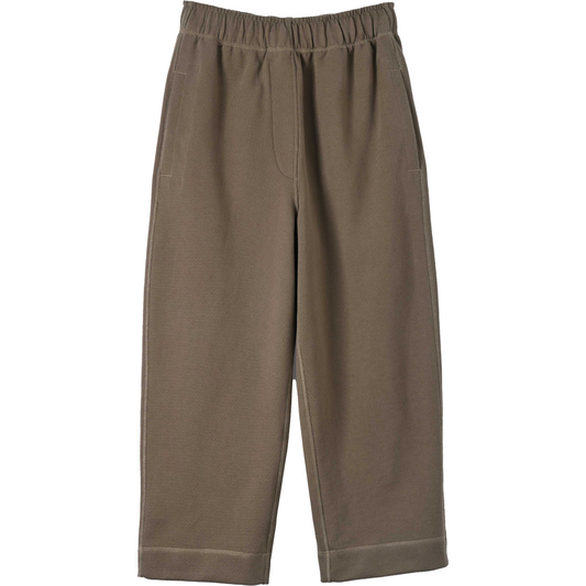 Margaret Howell W Sweatpant X-Small Cropped Track Pant, Olive Leaf