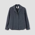 W Open Collar Shirt