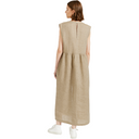 Maska W Lounge Dress Tina Dress, Taupe