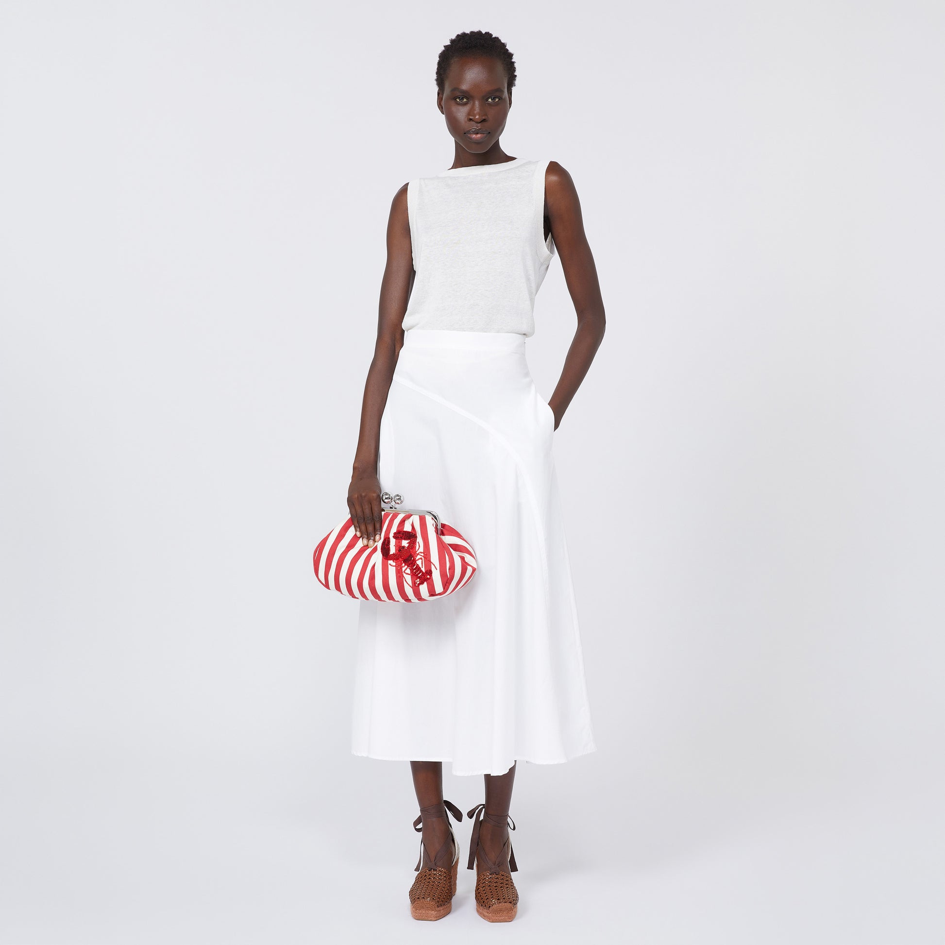 Max Mara Bag Red / O/S Gerusia Handbag - Red