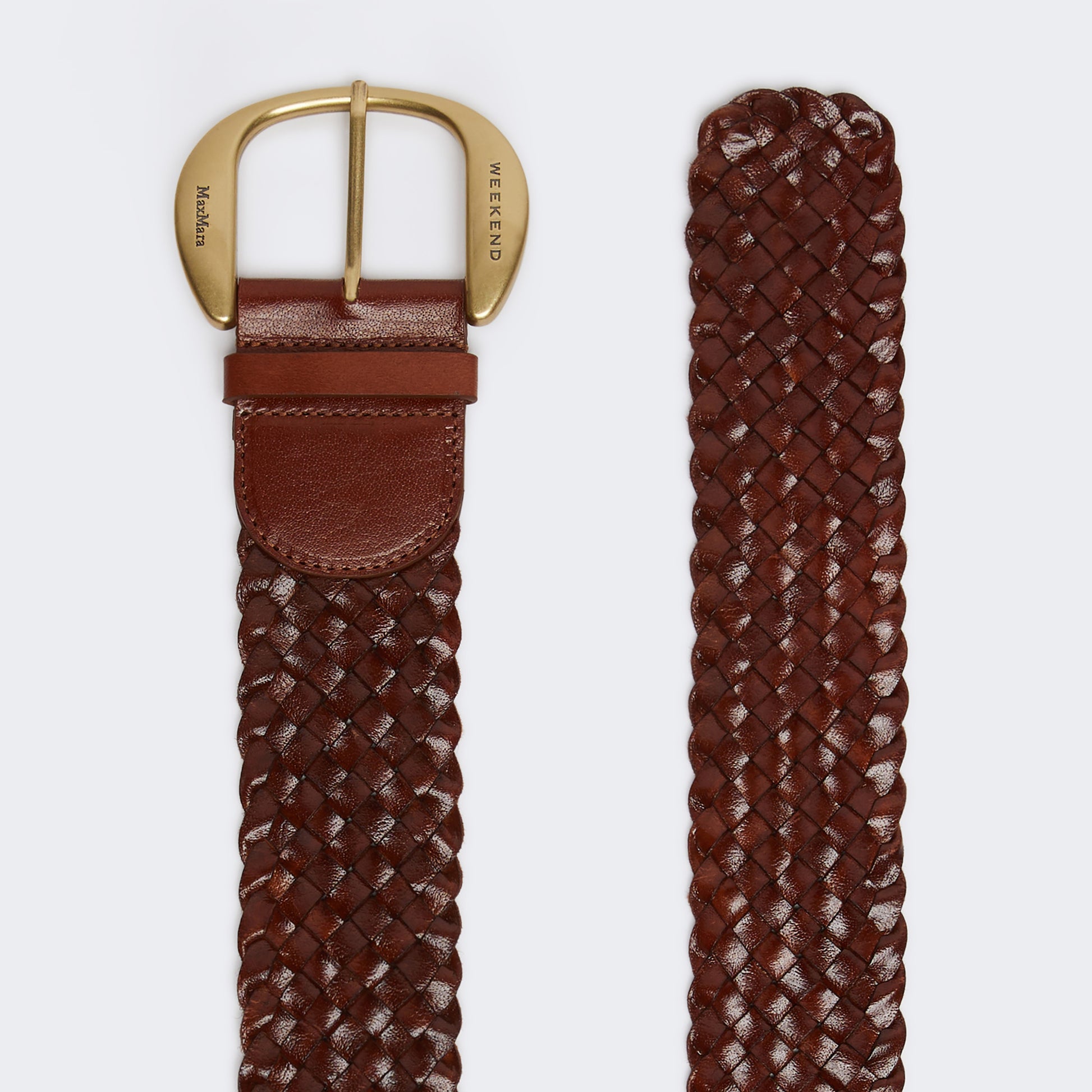 Max Mara Belt Gelo Belt - Tobacco