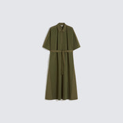 Max Mara Dress Albero Jersey Dress - Moss Green
