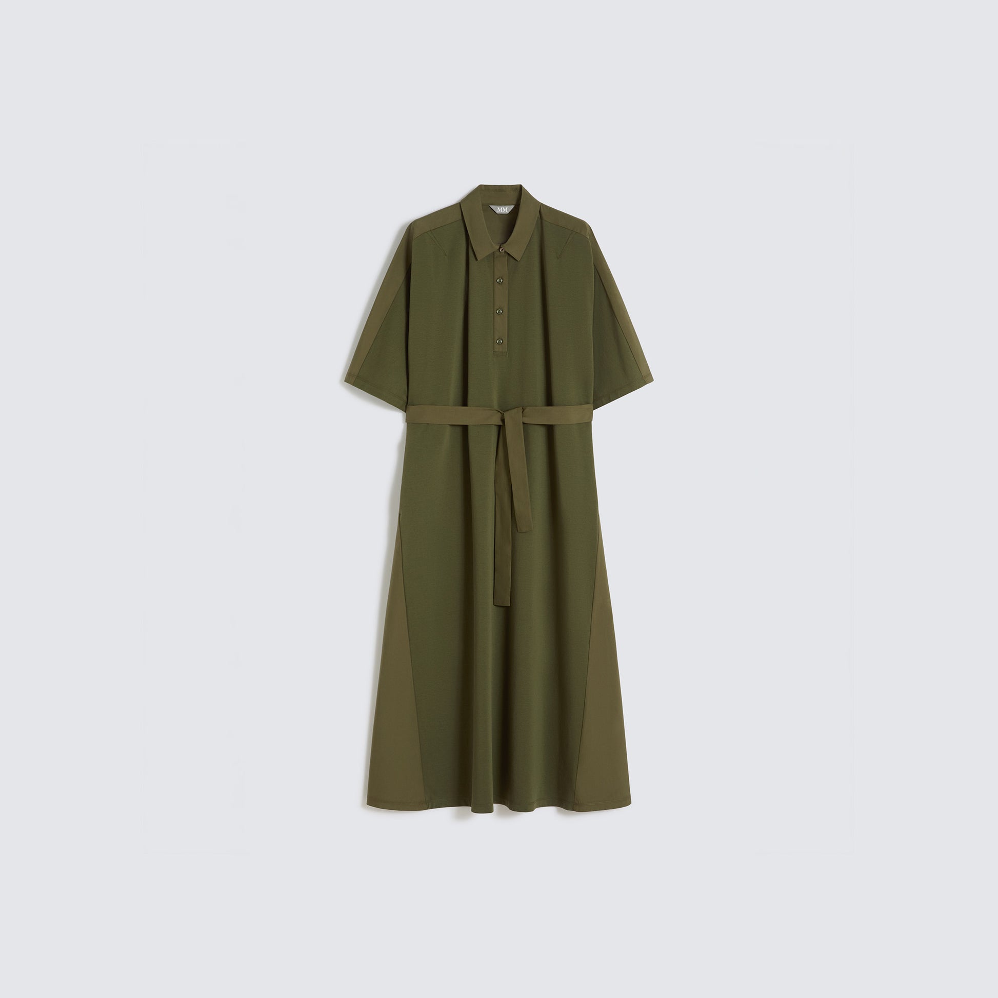 Max Mara Dress Albero Jersey Dress - Moss Green