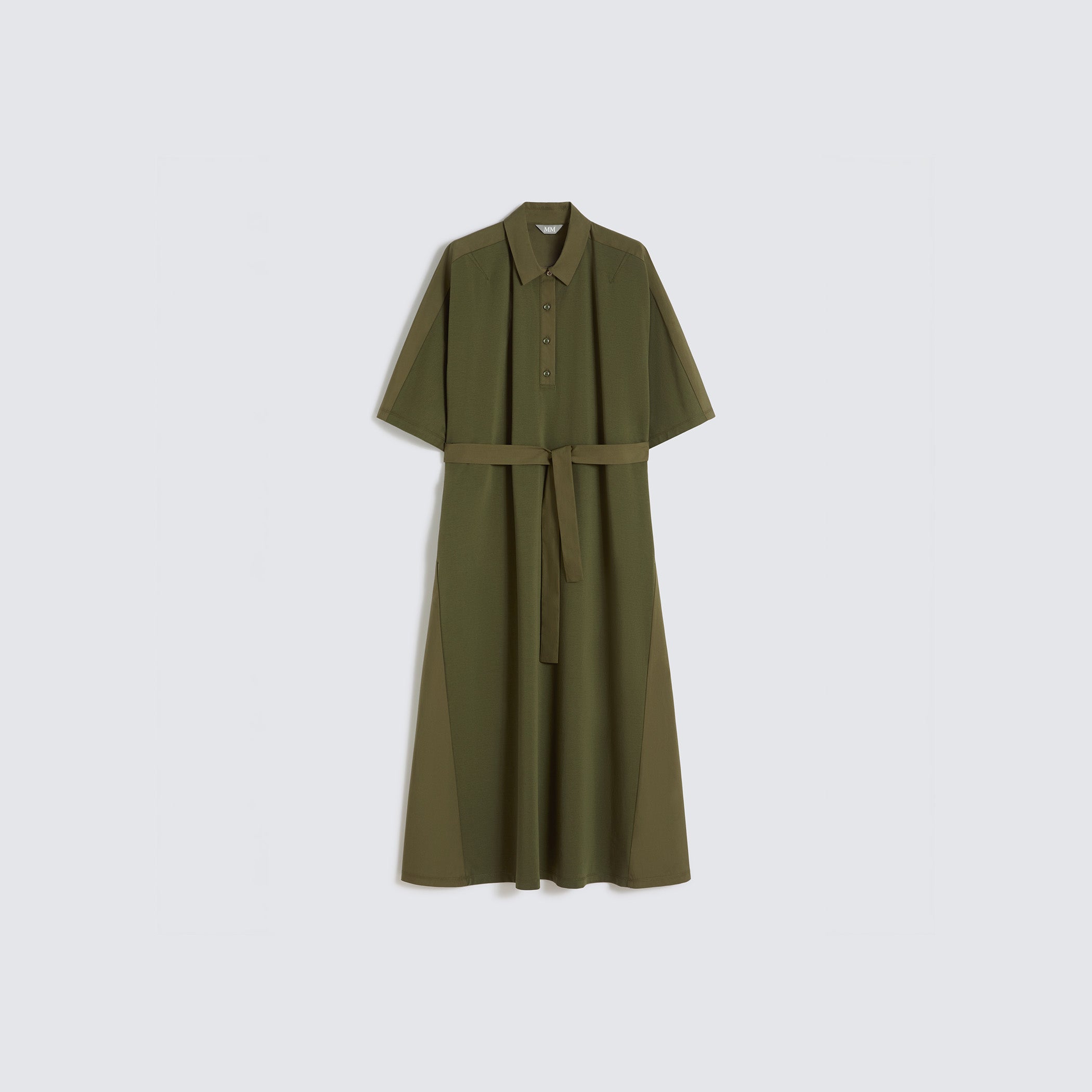 Max Mara Dress Albero Jersey Dress - Moss Green