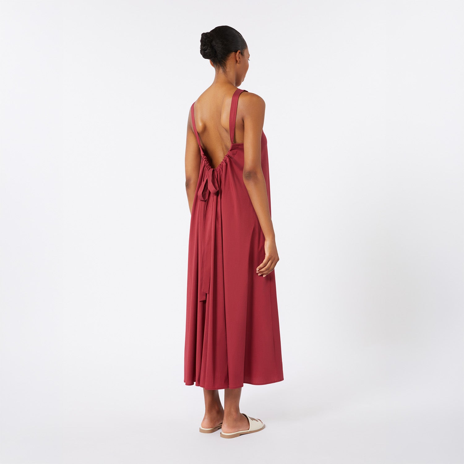Max Mara Dress Geranium / 8 Seta Dress - Geranium