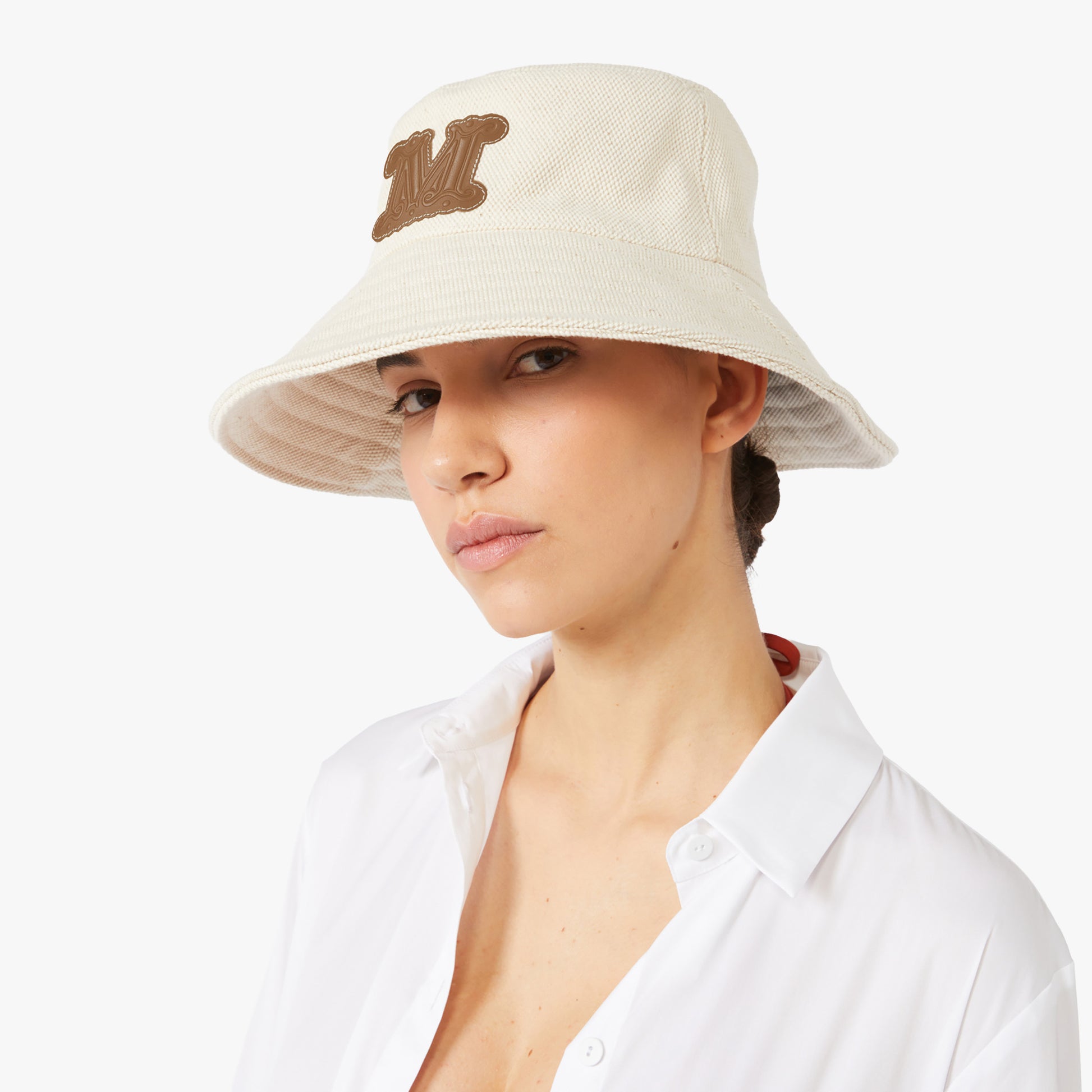 Max Mara Hat Natural / 57 Gondola Hat - Natural