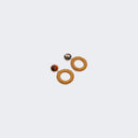 Max Mara Jewelry Caramel / O/S Ranch Earring - Caramel