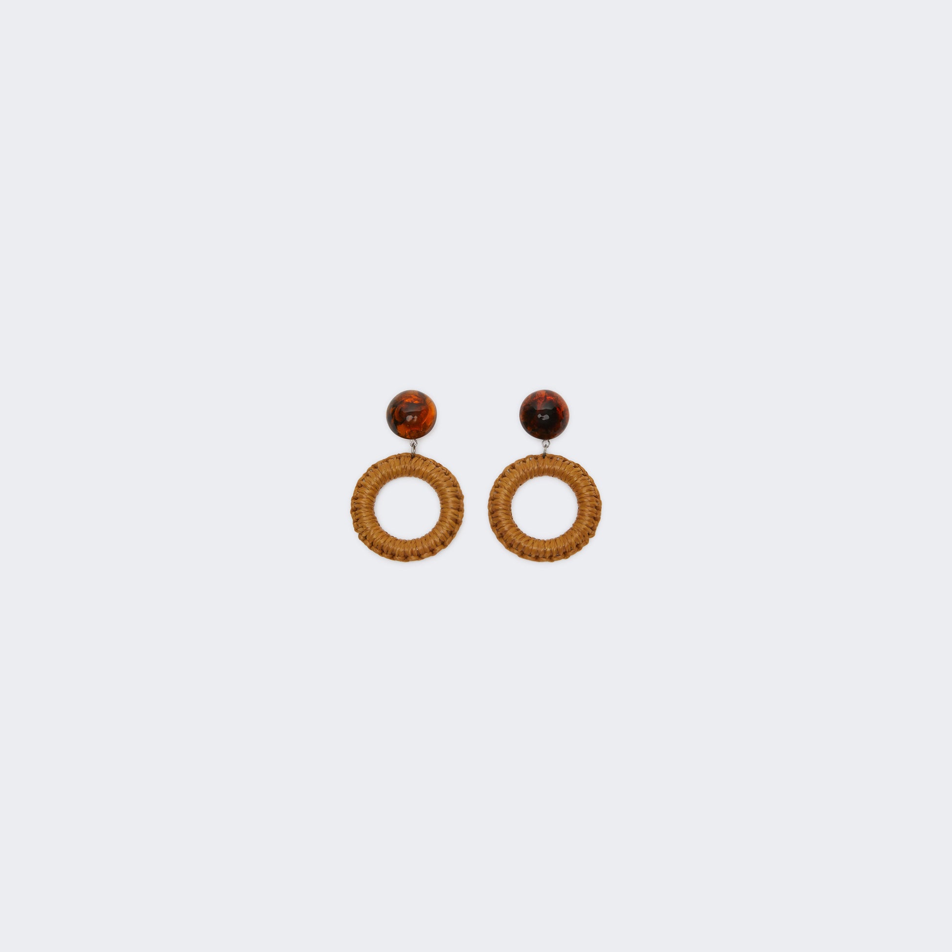 Max Mara Jewelry Caramel / O/S Ranch Earring - Caramel
