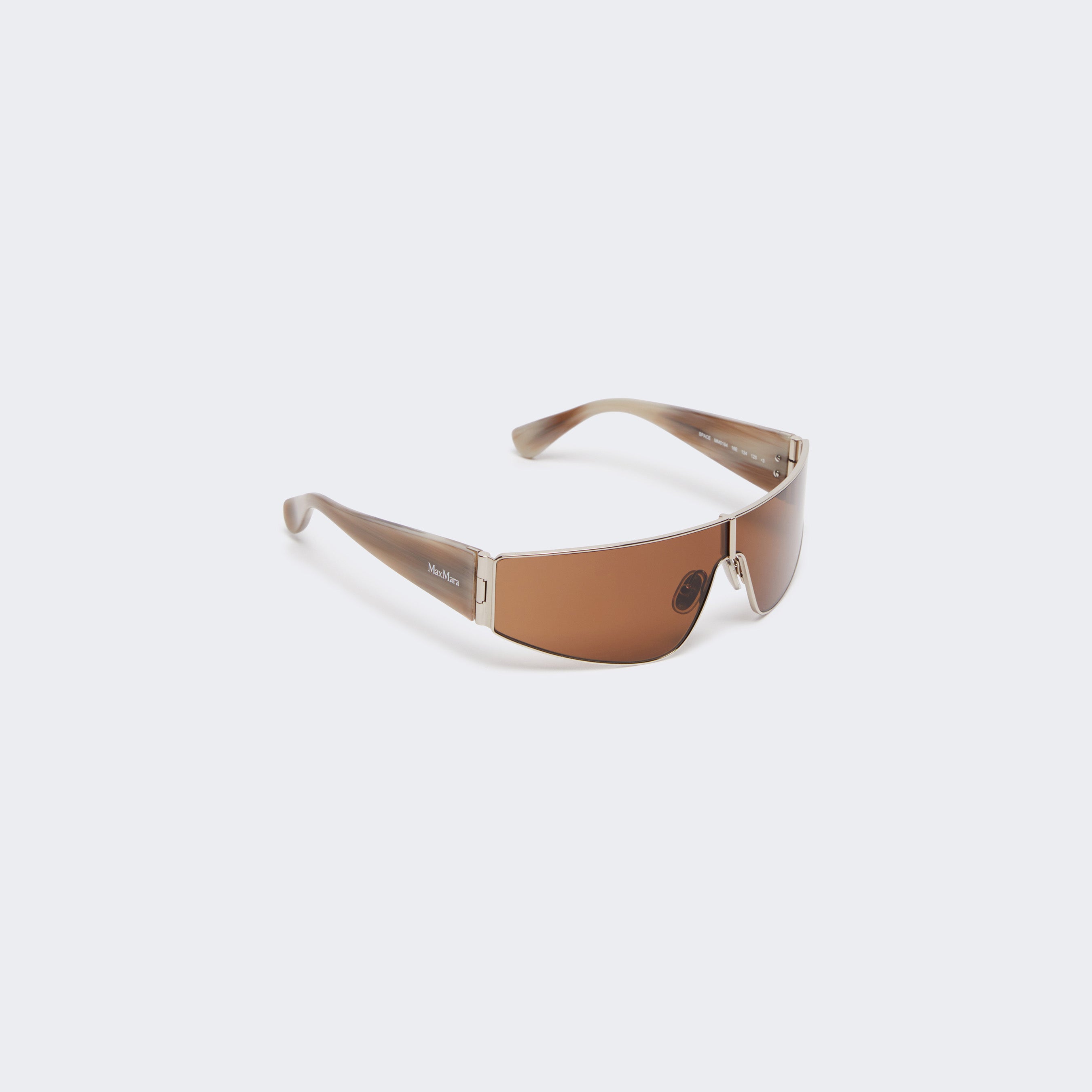 Max Mara Sunglasses Brown / O/S Cicogna Glasses - Brown