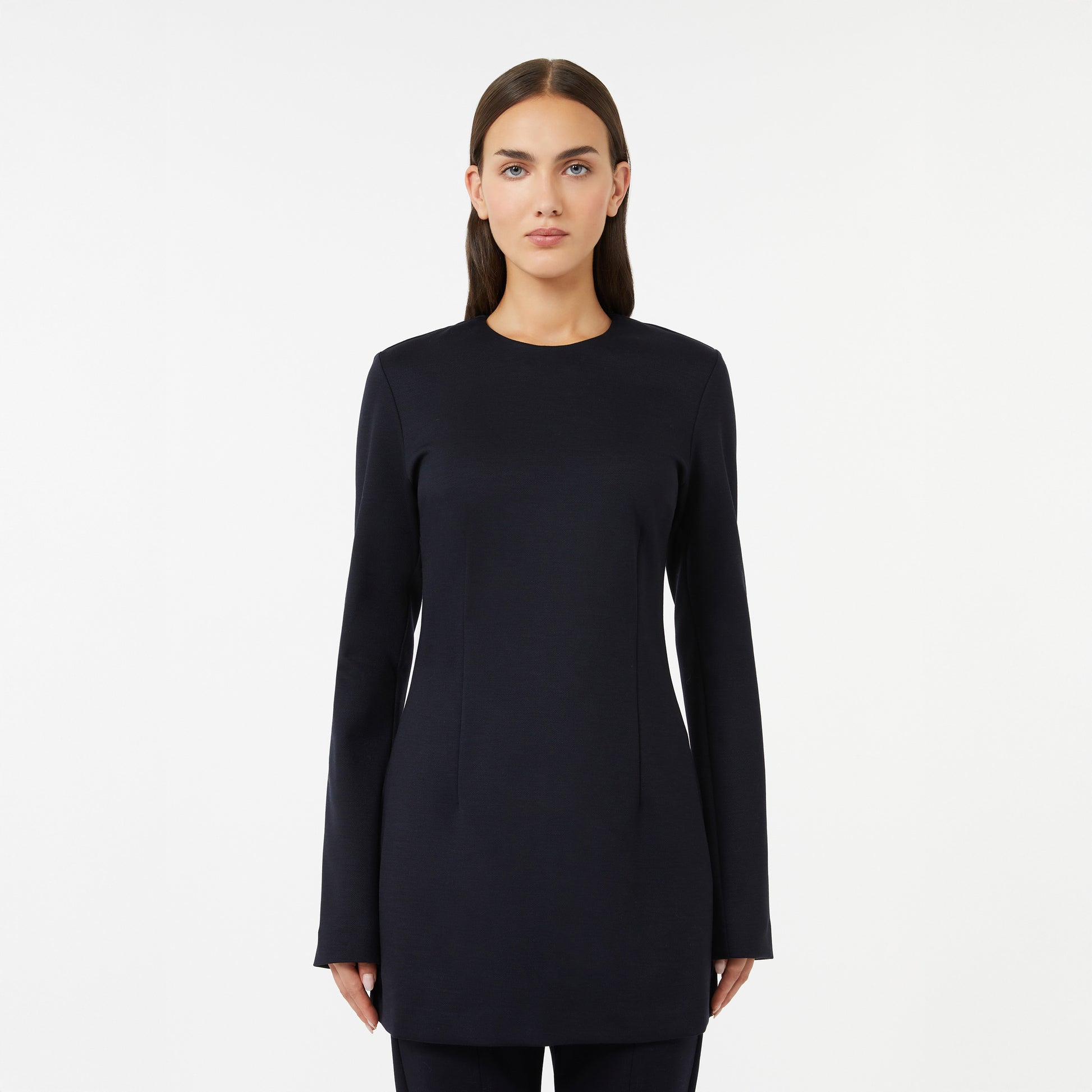 Max Mara W Dress Alpino Tunic/Dress - Ultramarine