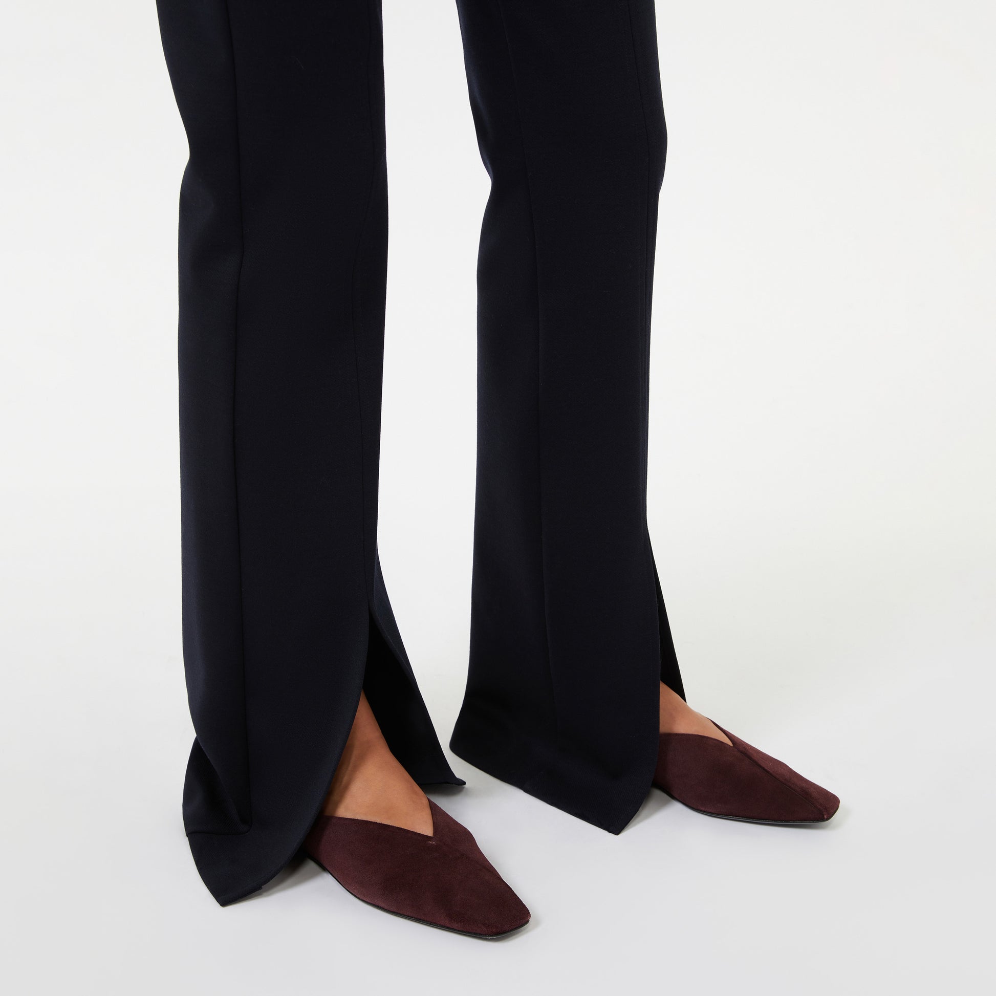 Max Mara W Pants Nebbia Trousers - Ultramarine