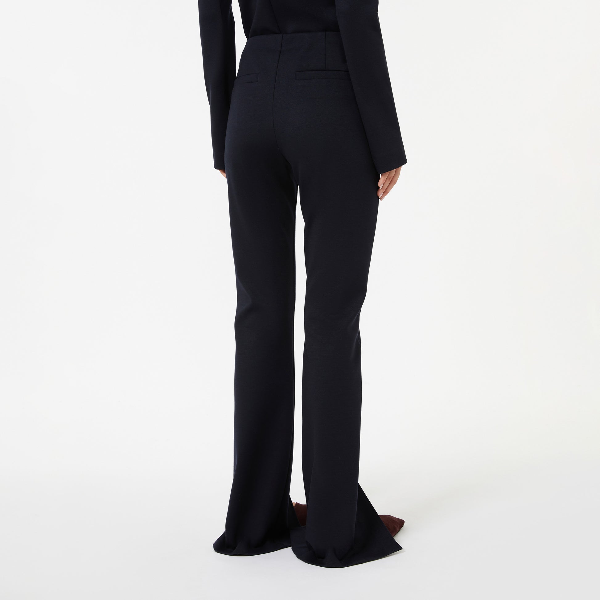 Max Mara W Pants Nebbia Trousers - Ultramarine