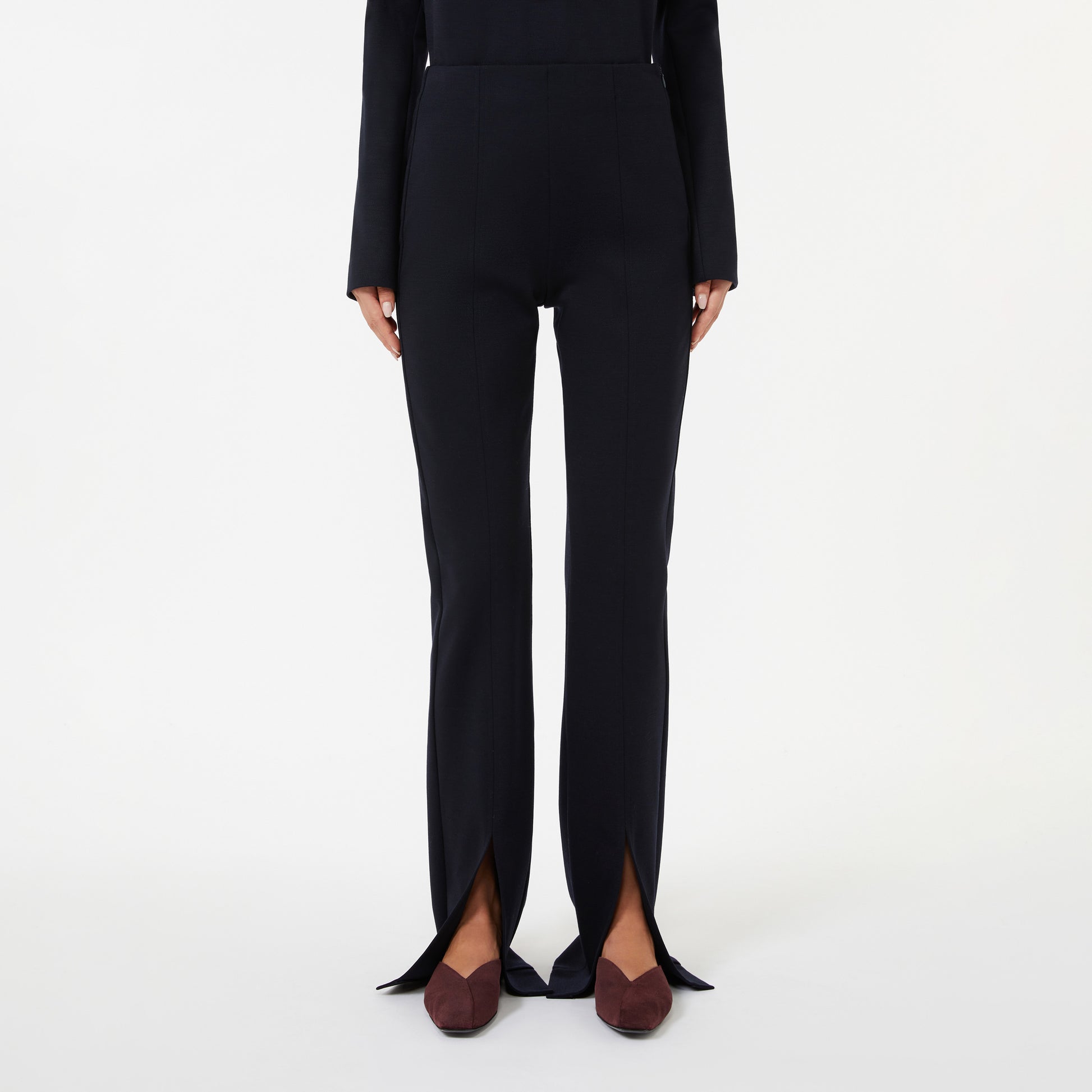 Max Mara W Pants Nebbia Trousers - Ultramarine