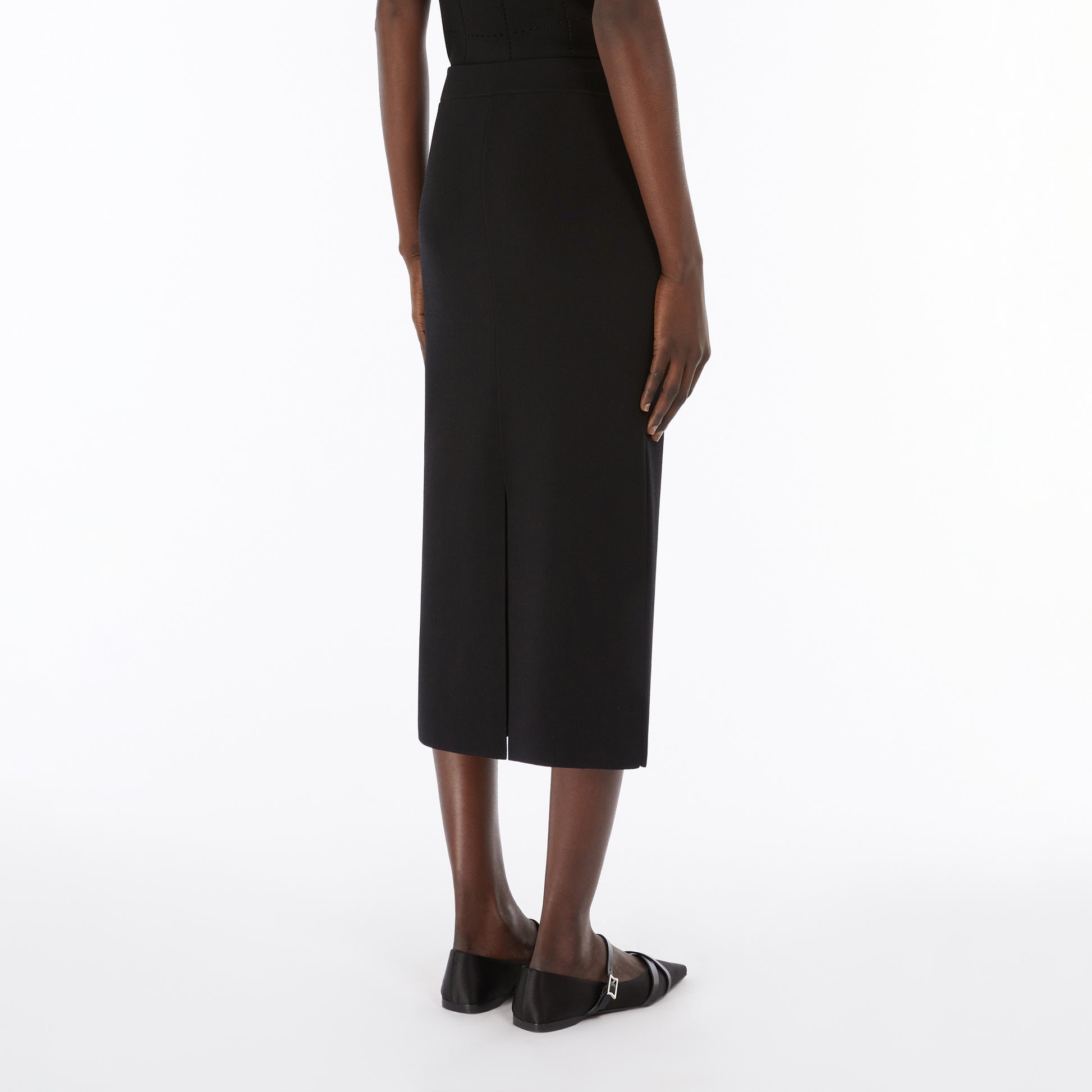 Max Mara W Skirt Losanna Knitted Skirt