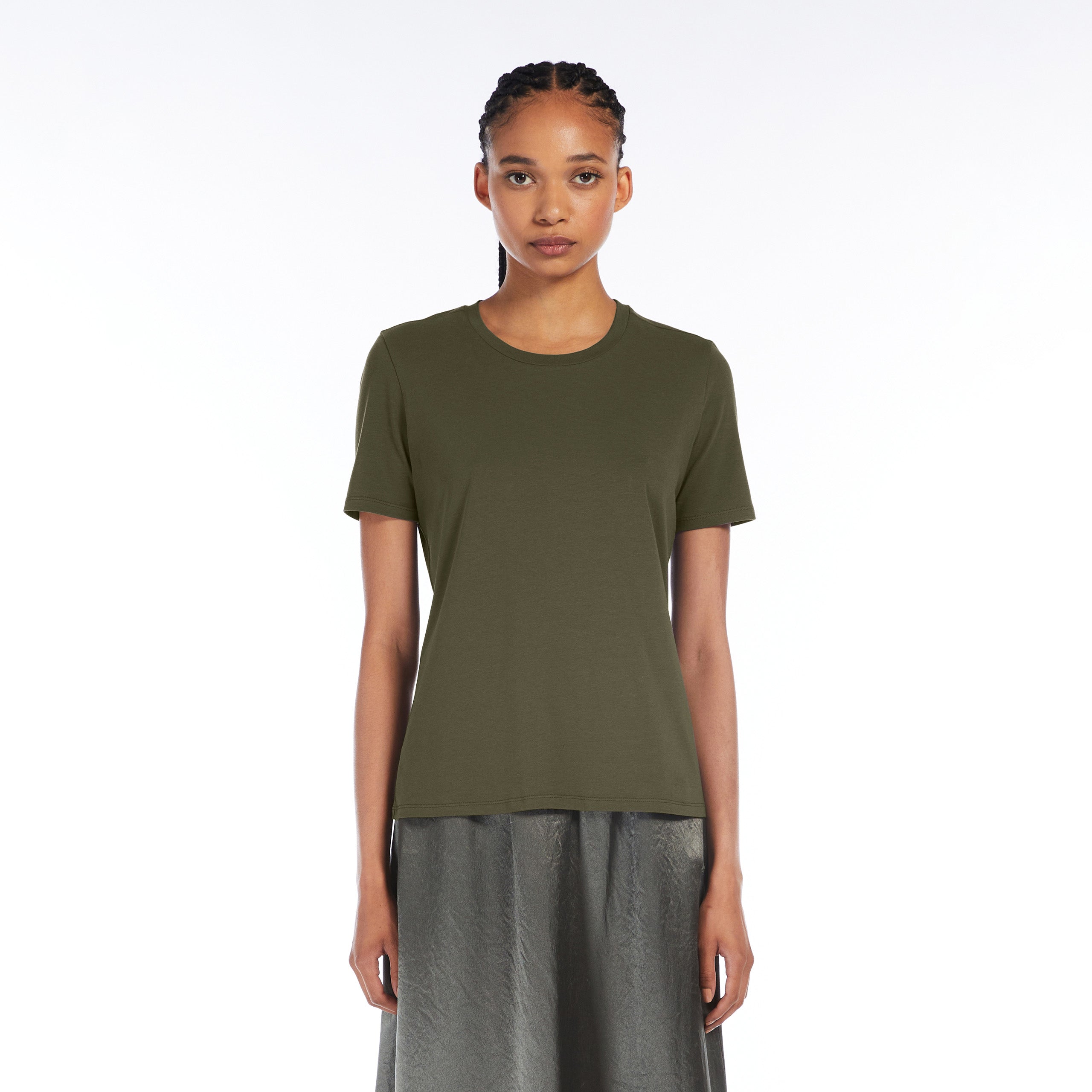 Max Mara W T-Shirt Dark Green / S Dorico T-Shirt