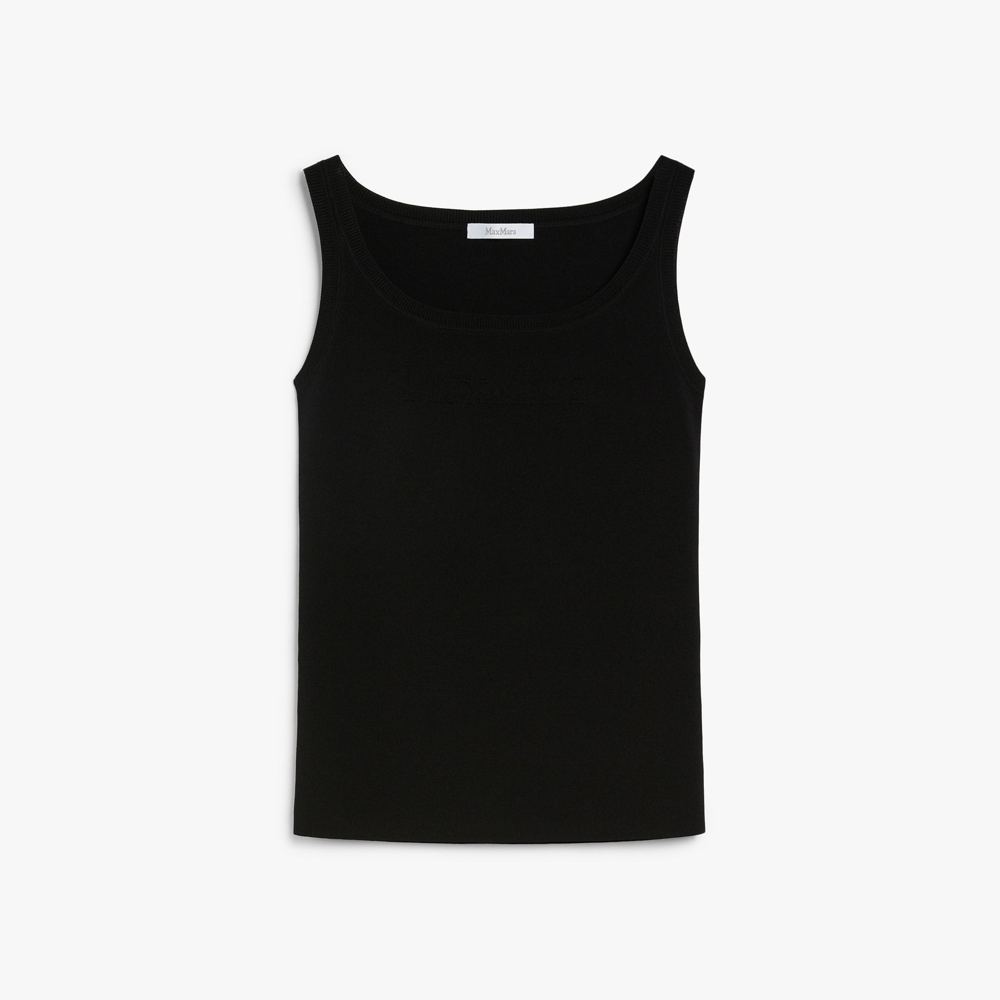 Max Mara W Tank-Tops Black / S Pentola Sweater Tank Top