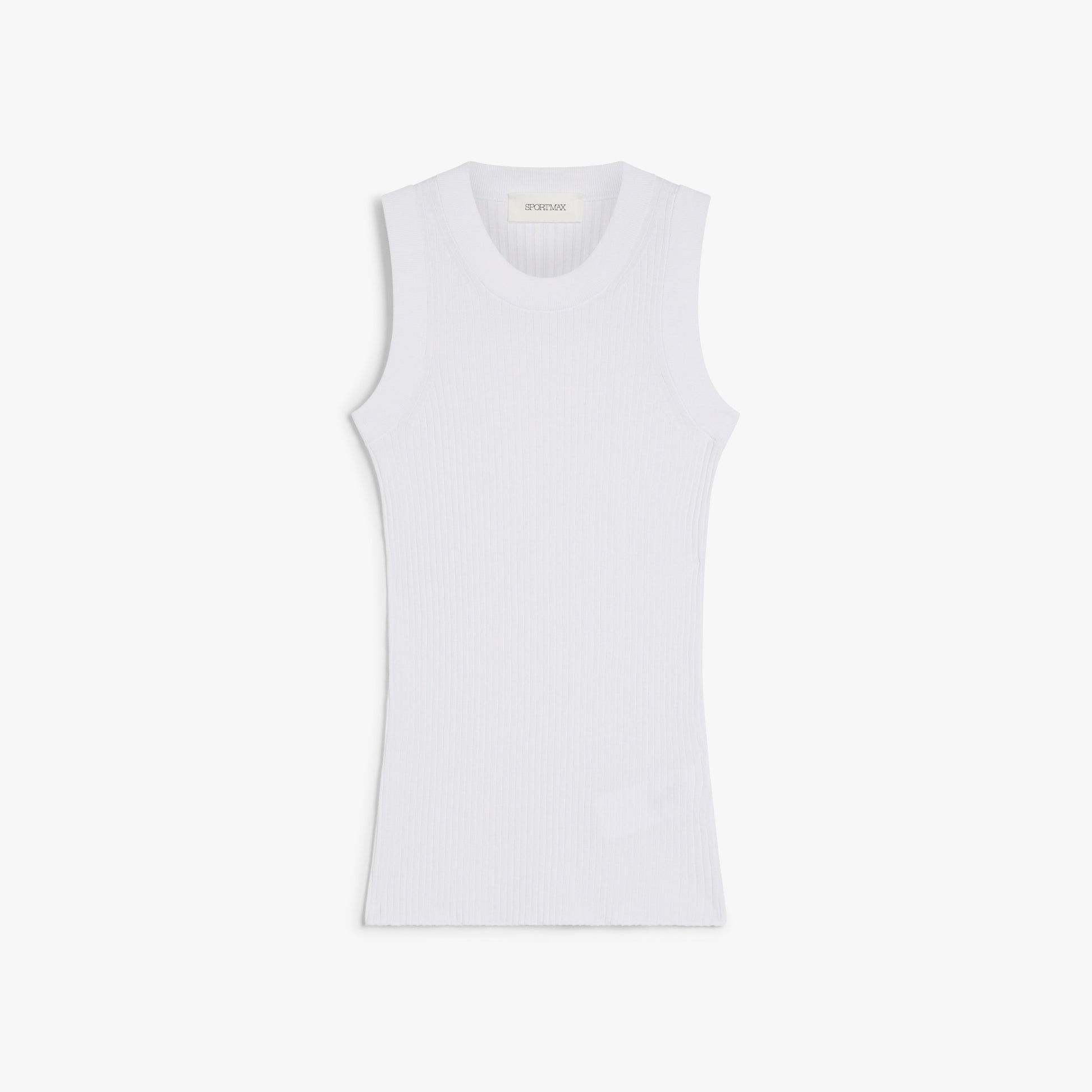 Max Mara W Tank-Tops White / XS Tione Sweater Tank Top