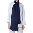 Me and K Scarf One Size Me and K Twill Cashmere Scarf, Sudd Navy