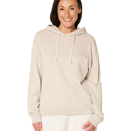 Merz B Schwanen W Sweatshirt Relaxed Hoodie, Feather Grey