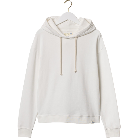 Merz B Schwanen W Sweatshirt Relaxed Hoodie, White