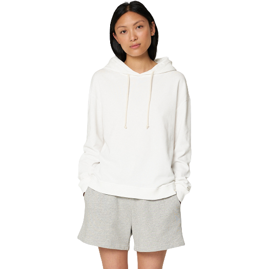 Merz B Schwanen W Sweatshirt Relaxed Hoodie, White