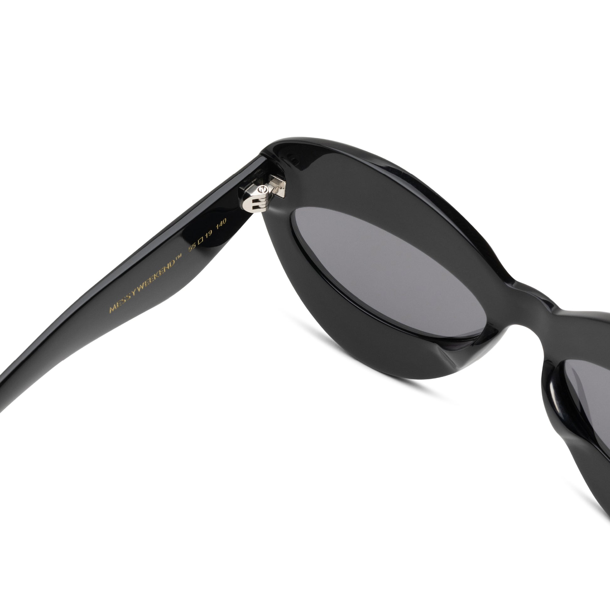 Messyweekend Sunglasses Bubble, Grey/Black