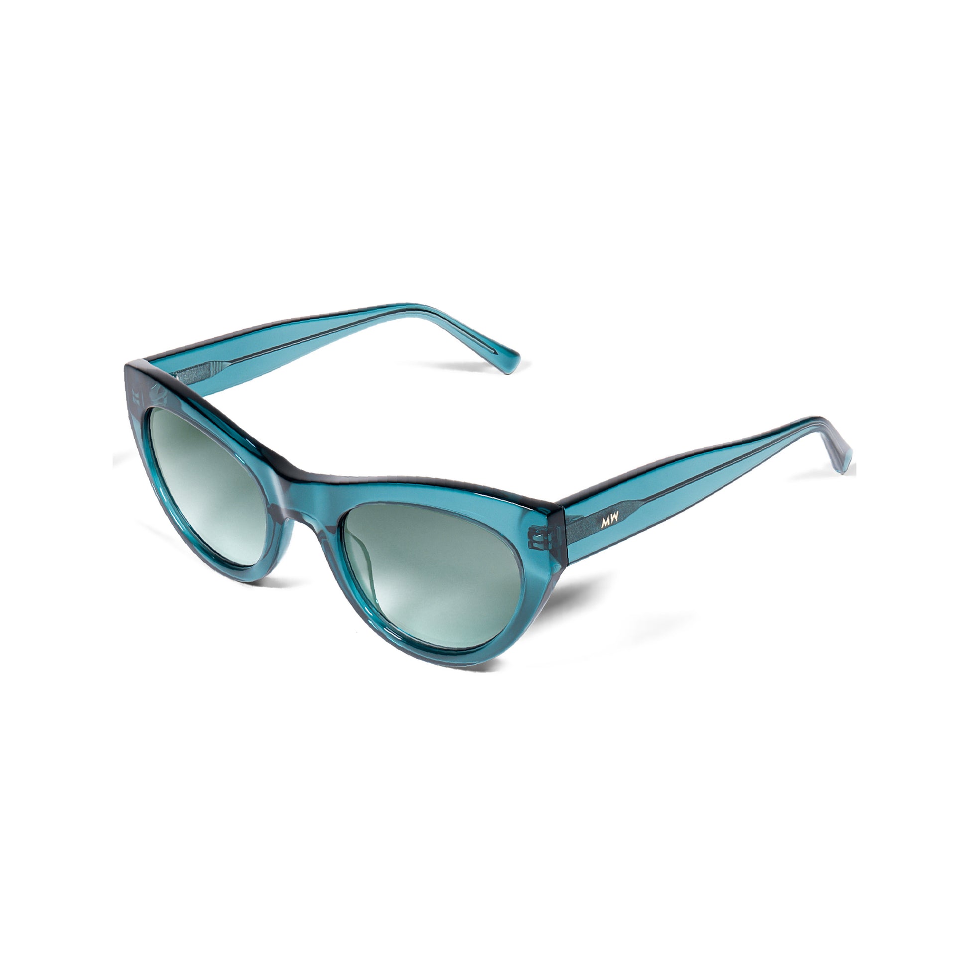 Messyweekend Sunglasses Donna, Green/Turquoise