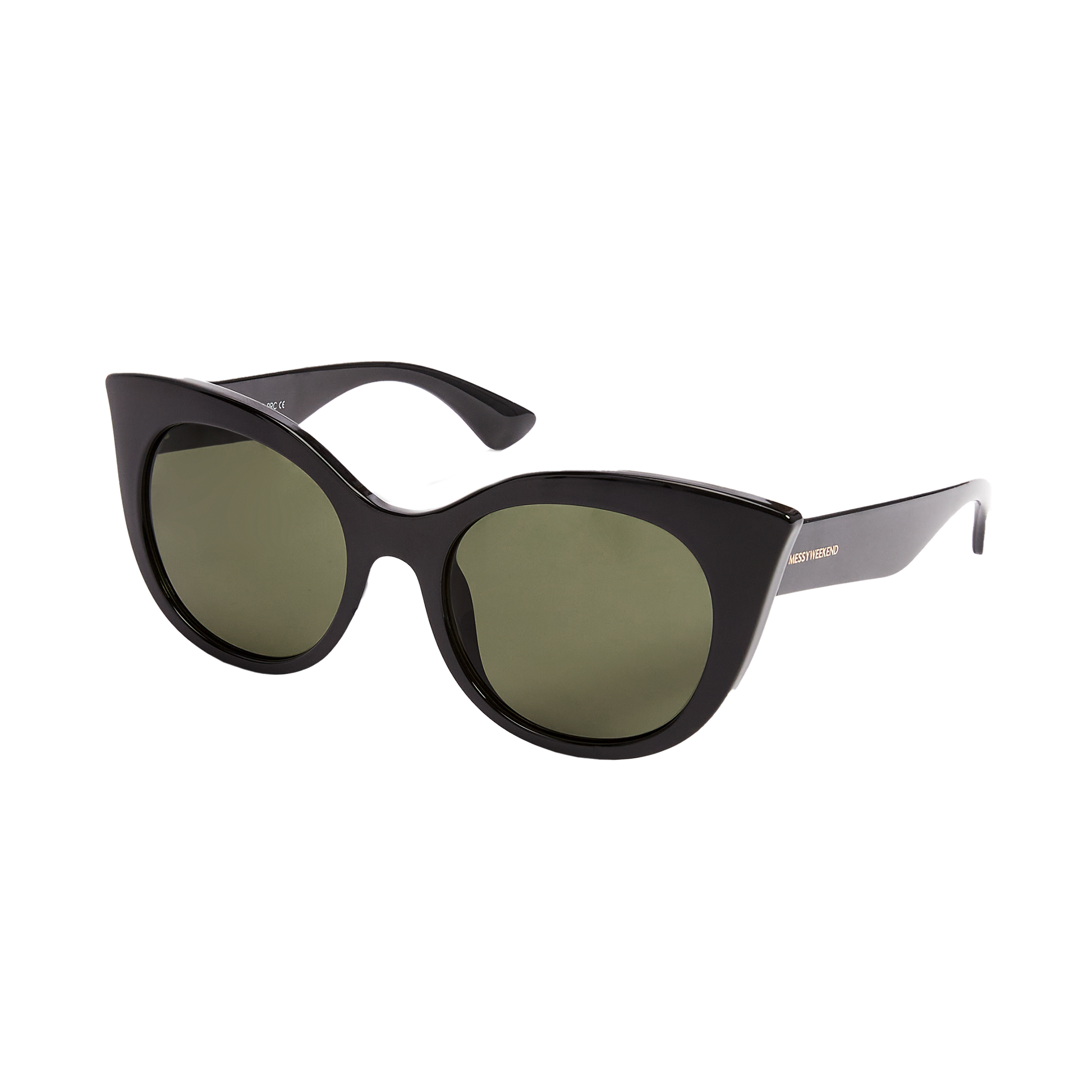 Messyweekend Sunglasses Thelma, Black/Green