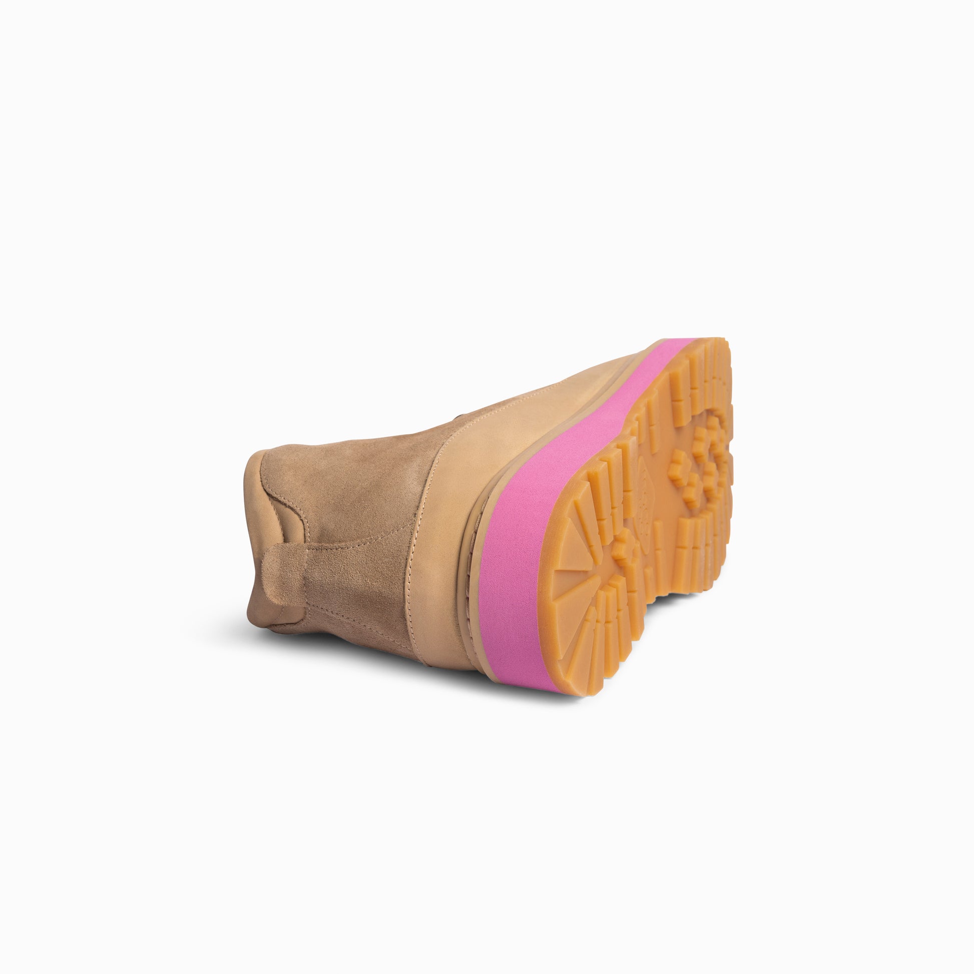 Mono Foo Boots W's Core Cap Suede - Beige Pink
