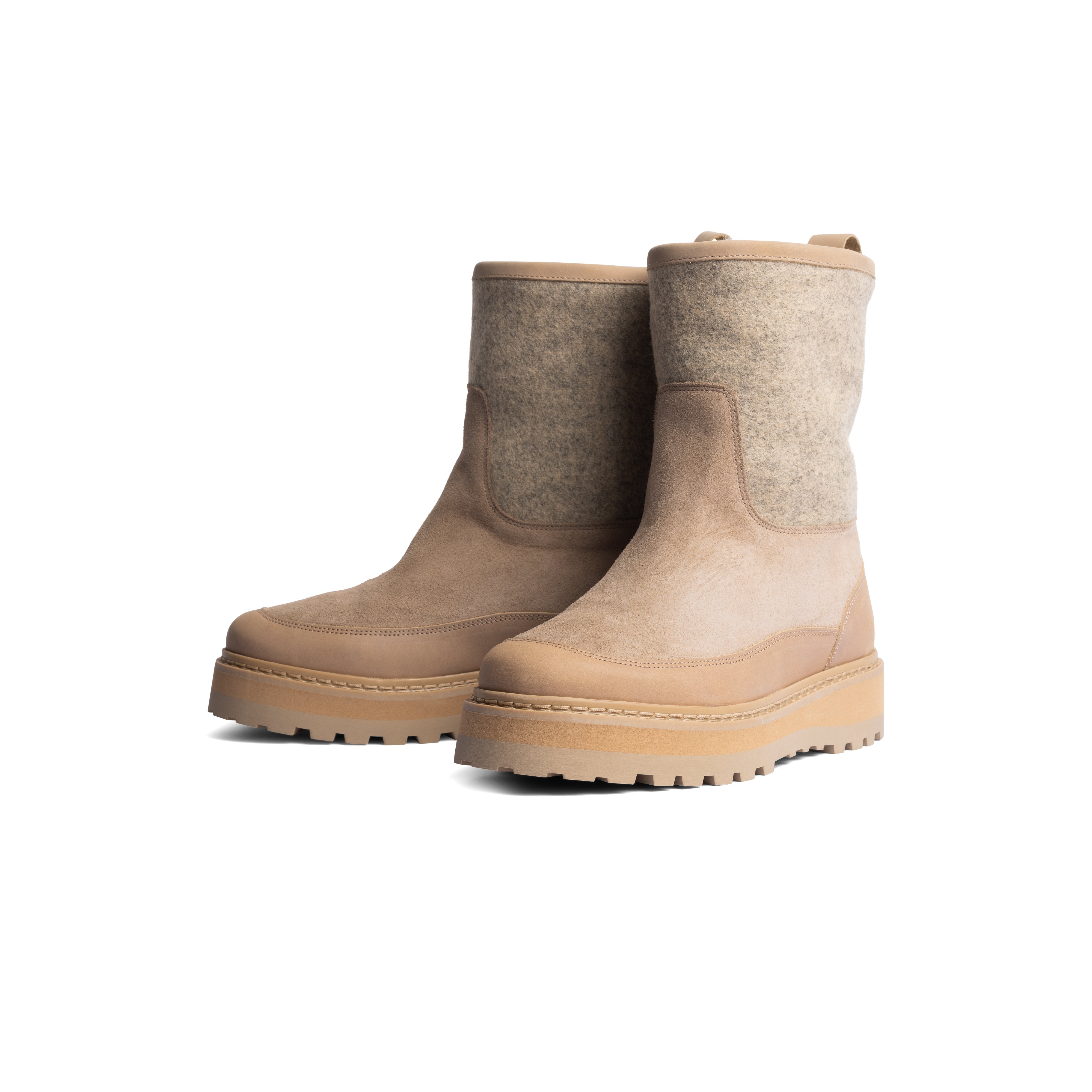 Mono Foo Boots W's Tag Boot - Golden Beige