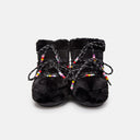 Moon Boot W Rain Boots Icon Low Faux Fur Beads