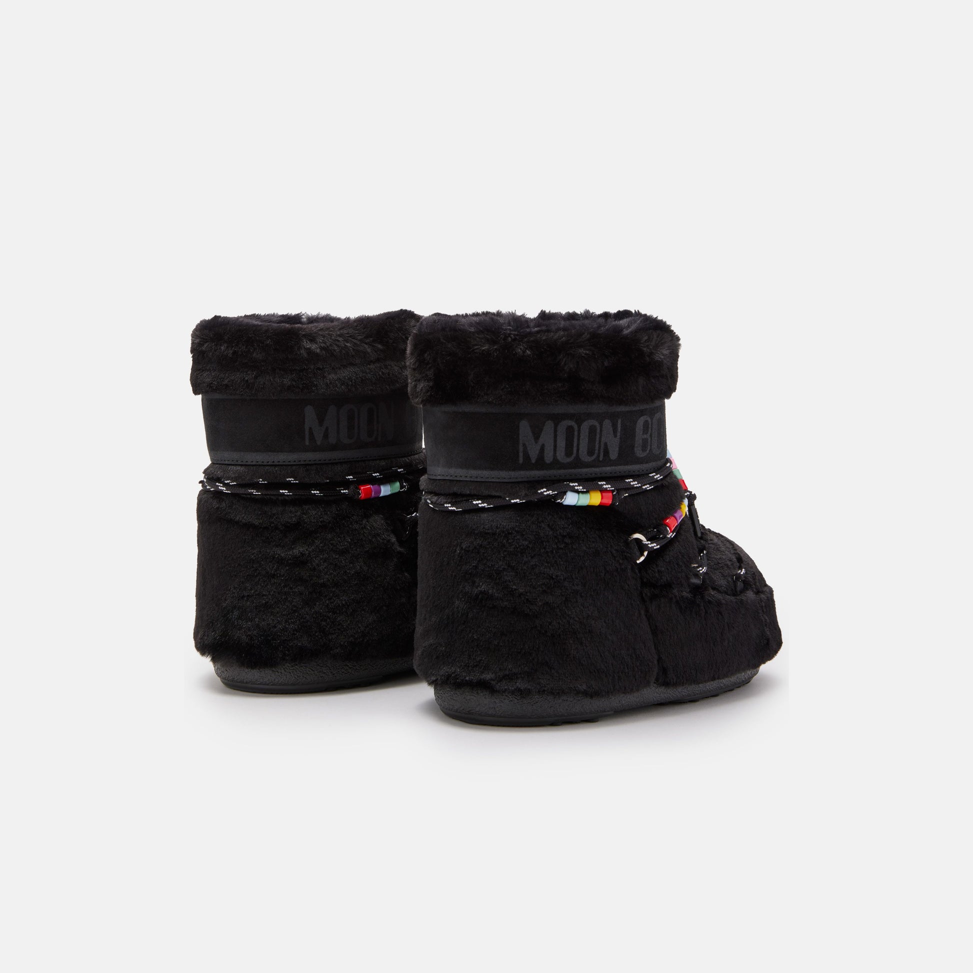 Moon Boot W Rain Boots Icon Low Faux Fur Beads