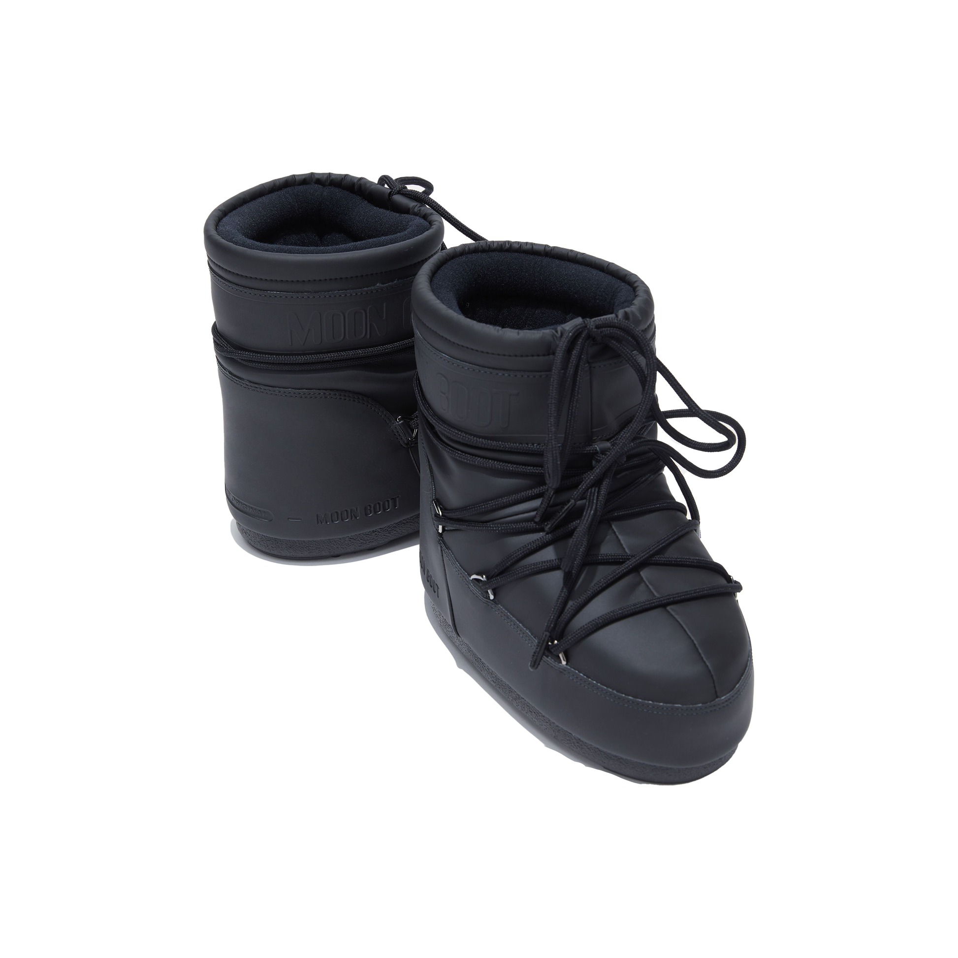Moon Boot W Rain Boots Icon Low Rubber, Black