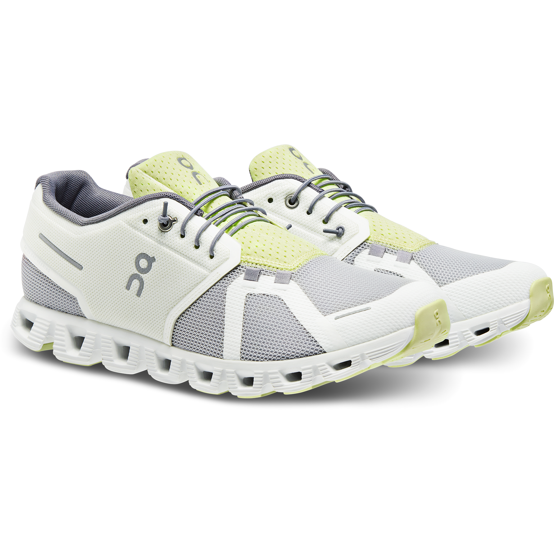 On Running M Sneakers M Cloud 5, Glacier/White